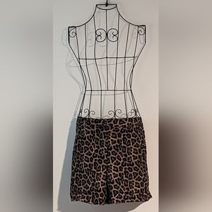 Michael Kors cute leopard Pin-up (pin up) shorts,  Size 14